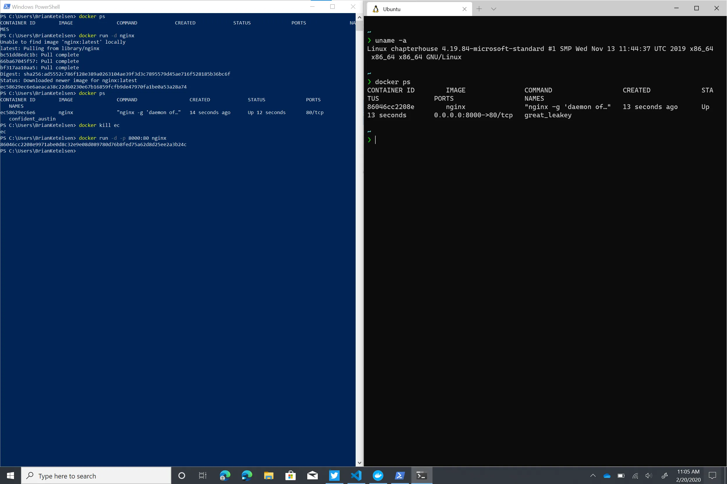 Docker from Both Sides